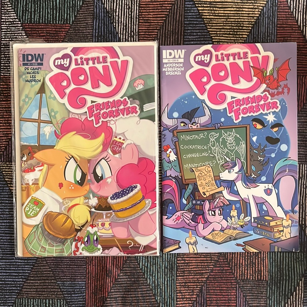 4 my little pony comics